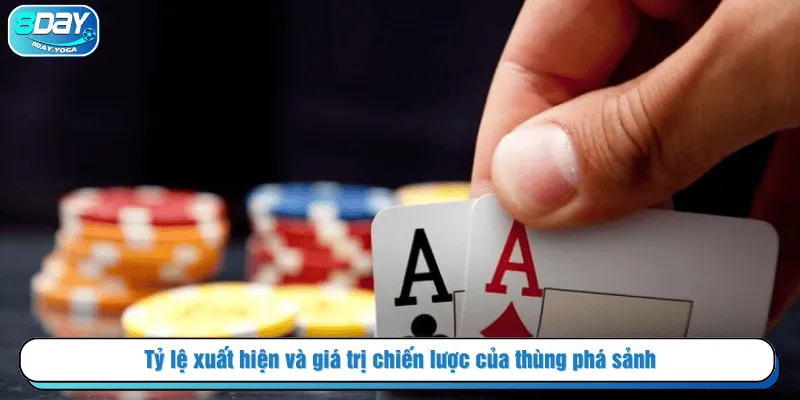 Tỷ lệ xuất hiện và giá trị chiến lược của thùng phá sảnh