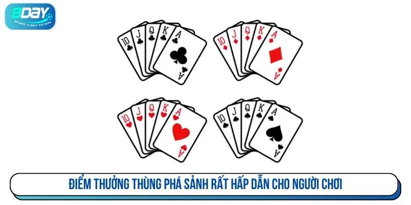 Điểm thưởng thùng phá sảnh rất hấp dẫn cho người chơi