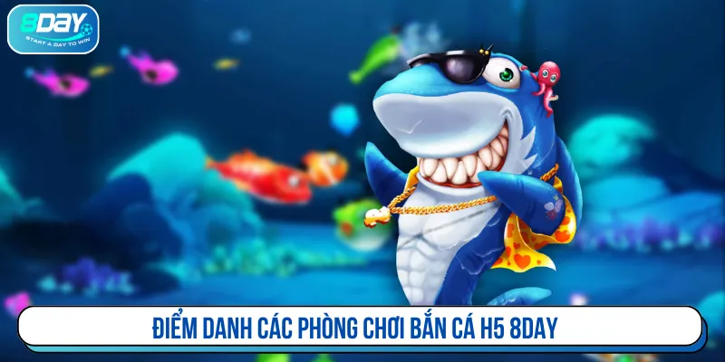 Nhiều phòng chơi đa dạng để người tham gia thử sức