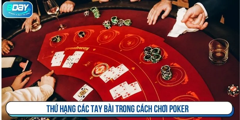 Tìm hiểu về thứ hạng các tay bài trong cách chơi Poker